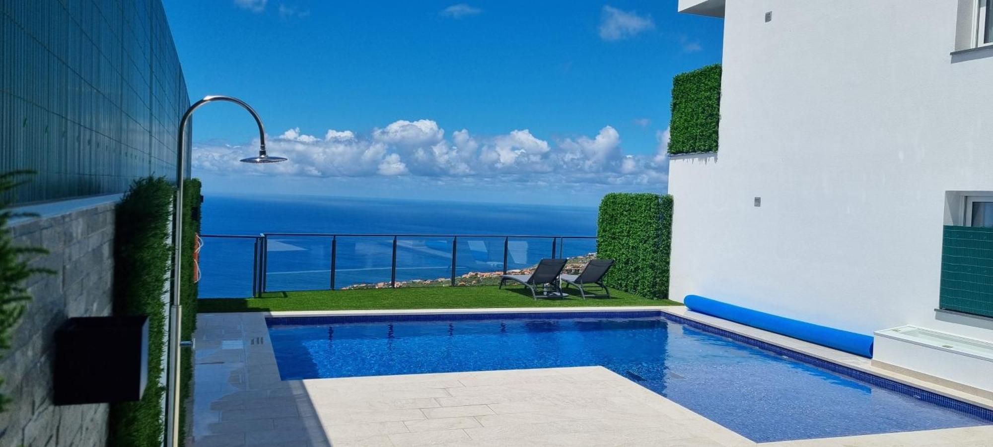 Appartement Casa Mar Azul à Arco da Calheta  Extérieur photo